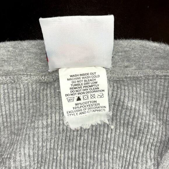 2007 NFL Seattle Seahawks Embroidered Thermal Long Sleeve Henley Shirt Gray Mens - Picture 5 of 7